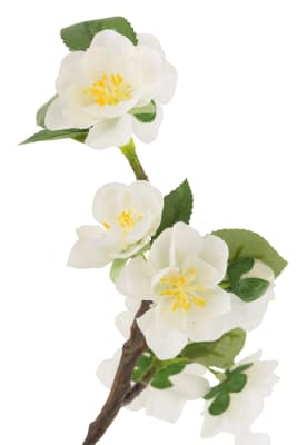 ARBOL DE FLOR PL BL/MAR S (24x24x52cm)