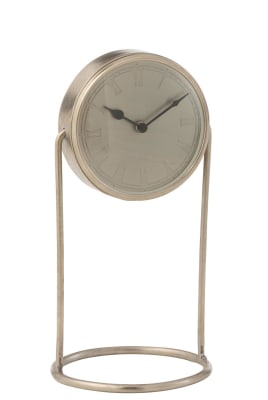 RELOJ RETRO HIERRO PLATA LARGE