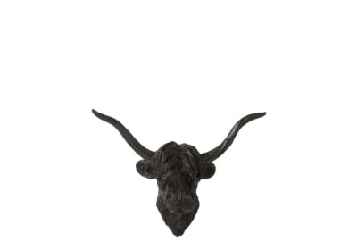 BUFALO COLGANTE RESINA NEGRO SMALL