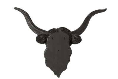 BUFALO COLGANTE RESINA NEGRO LARGE