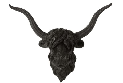 BUFALO COLGANTE RESINA NEGRO LARGE