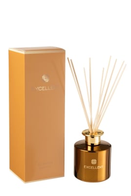 ACEITE PERFUMADA + PALOS EXCELLENT GOLDEN HONEY OCRE