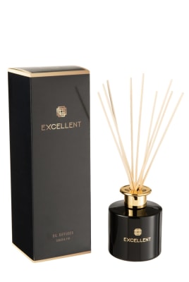 Aceite Perfumada + Palos Excellent Siberia Fir Negro