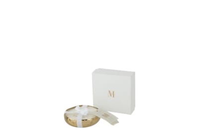 VELA PERFUMADA LIVIA METAL ORO SMALL
