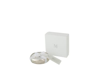VELA PERFUMADA LIVIA METAL PLATA SMALL