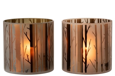FOTOSFORO ARBOL CRISTAL MARRON EXTRA LARGE
