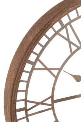 Reloj Números Romanos Metal/Cristal Oxido
