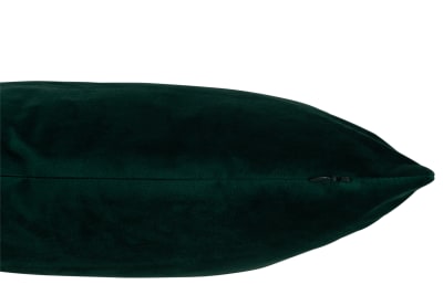 Cojín Cuadrado Terciopelo Verde Oscuro