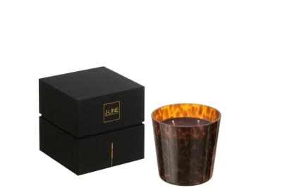 Vela Perfumada Noa Marrón Small-50h