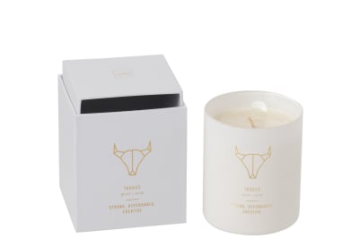 Vela Aromática Astro Tauro Blanco-50h