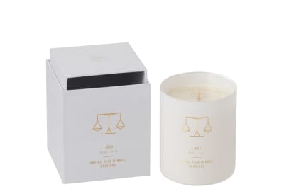 Vela Aromática Astro Libra Blanco-50h