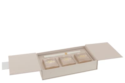 Caja 3 Aceite De Fragancia+Palos Wild Flowers Beige