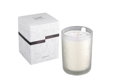 Vela Aromática Happy Faces Blanco Small-35u