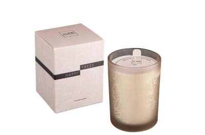 Vela Aromática Happy Faces Beige Small-35u