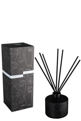 Aceite De Fragancia+Palos Happy Faces Negro