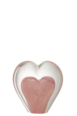 Pisapapeles Corazón Cristal Rosa Small