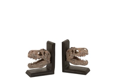 Set 2 Sujetalibros Dinosaurio Poly