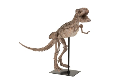 dinosaurio t-rex de pie poly