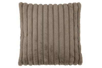 Cojín Corduroy Poliéster Gris