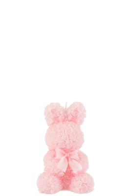 VELA CONEJO ROSA SMALL