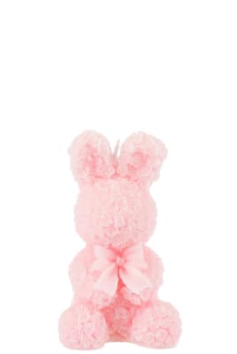 VELA CONEJO ROSA MEDIUM