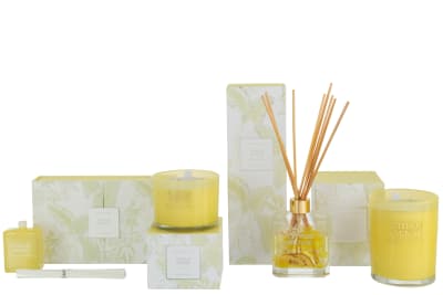 VELA CITRUS SENSE CERA AMARILLA PEQUEÑA