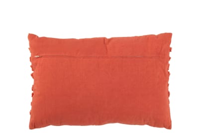 Cojín Motivos Forma U Algodón Coral Largo