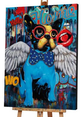 perro del arte pop