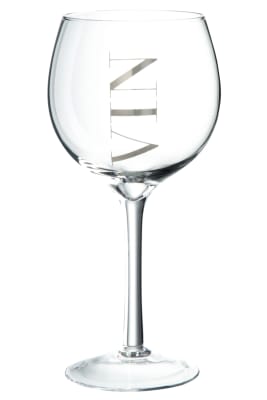 Copa Vino Blanco Trans/Pla 10X10X18Cm