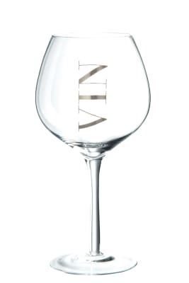 Copa Vino Tinto Trans/Pla 10X10X20Cm