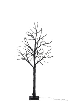 ARBOL YERMO+LEDS+BATERIA LENTEJUELAS NEGRO LARGE