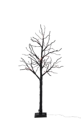 ARBOL YERMO+LEDS+BATERIA LENTEJUELAS NEGRO LARGE