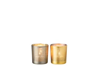 FOTOSFORO MANCHAS CRISTAL PLATA/ORO SMALL 