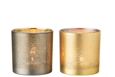 FOTOSFORO MANCHAS CRISTAL PLATA/ORO LARGE 