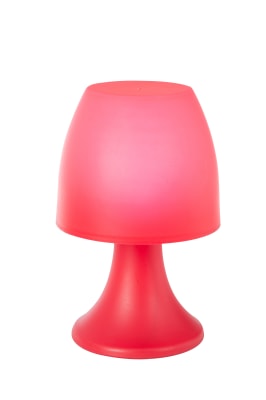 Lampara Usb Cargador Plastico Rojo