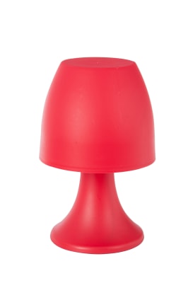 Lampara Usb Cargador Plastico Rojo