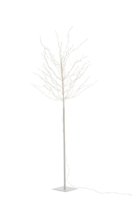 ARBOL DESNUDO+LED METAL BLANCO LARGE
