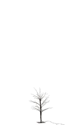 ARBOL DESNUDO+LED METAL NEGRO SMALL