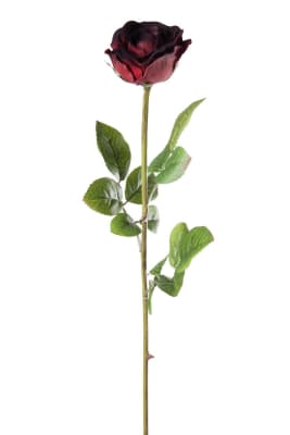 ROSA SOLA TEJIDO BURDEOS SMALL 60X10X10CM