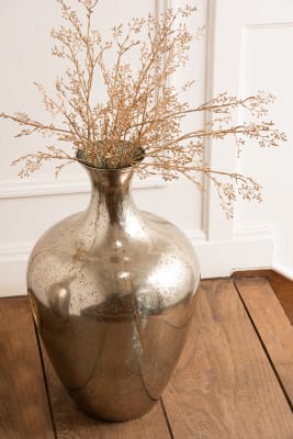 RAMA BAYAS 3 PARTES PURPURINA PLASTICO ORO