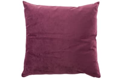 Almohadón Cuadrado Terciopelo Purpura Oscuro