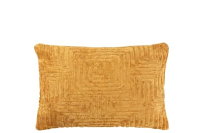 Almohada Laberinto Viscosa Ocre