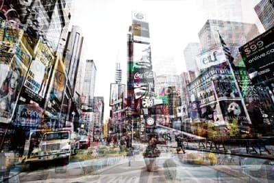 Cuadro Times Square 100x150 cm