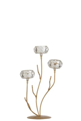 FOTOSFORO DE PIE LENTEJUELAS CRISTAL ORO MEDIUM