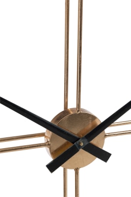 Reloj Redondo Metal Oro (129x10,5x129cm)