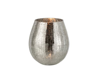 FOTOSFORO HUEVO AGRIETADO CRISTAL PLATA MEDIUM