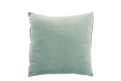 Almohada Lineas Terciopelo Menta