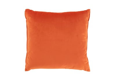Almohada Lineas Terciopelo Naranja
