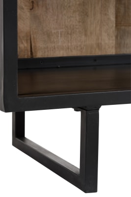 Estanteria 4 Estantes Metal/Madera