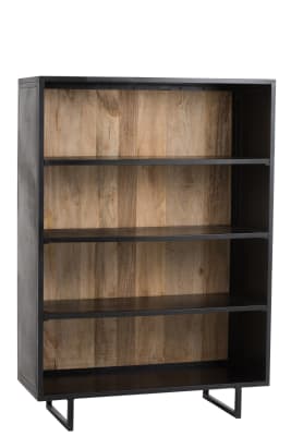 Estanteria 4 Estantes Metal/Madera